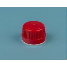 CGL013 : Bouchon  Rouge  avec bague d inviolabilité DIN28 