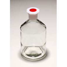 SBC108 - Flacon 1000 ml en verre sodocalcique clair, avec bouchon PE