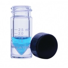 W986277NG - Fiole V Vial® 3,0 mL col filete en verre clair borosilicate de Type I, graduee, avec bouchon 20-400 