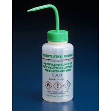 WGW703PP - Pissettes Methyl Ethyl Cetone (2-Butanone, 500ml, PP, col large, bouchon vert, sans systeme anti-goutte