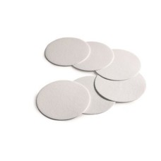 FT100A0042 - boite de 100 filtres à plat crepe, 42.5 mm
