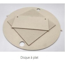 FT351A0140	paq. de 100 plaques filtrantes, 140 mm
