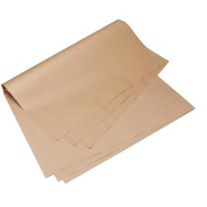 PK90F2020 - paq. de 100 f. de papier kraft marron, 200x200 mm