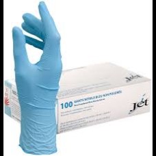 GN1807U - Gant nitrile non poudré   bleu     Taille 7