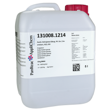 131008.1214 Acide Acetique glacial (Reag. USP, Ph. Eur.) pour analyses, ACS, ISO 5 L Pour analyses 64-19-7