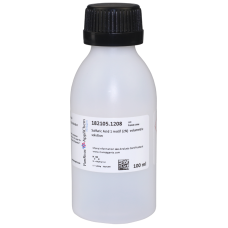 182105.1208 Acide Sulfurique 1 mol/l (2N) solution titree 100 mL Solutions volumetriques 7664-93-9