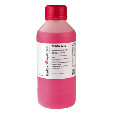 273616.1211 Tampon, Solution pH 4,00 (20°C) (couleur rouge)  1000 mL Solutions tampons 