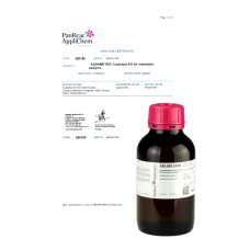 286180.1610 AQUAMETRIC Coulomat AG pour l'analyse culombimetrique selon Karl Fischer 500 mL Karl Fischer 