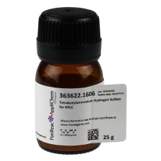 363622.1606 Tetrabutylammonium Hydrogenosulfate pour HPLC 25 g HPLC/UV/IR 32503-27-8