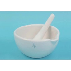 BBC005	Mortier porcelaine avec pilon, 160 mm 