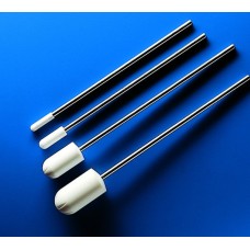 BBQ006	Piston, fond strié, en Acier Inox et PTFE 2ml, hau