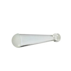 BBQ013	Pilon en verre Simax L.110mm embout émerisé