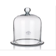 BDJ001	Cloche à bouton verre 150x150mm Simax
