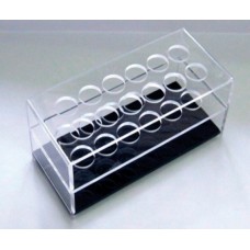 BJB030	Portoir Plexiglas 6 tubes de 22 mm