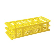 BJB088	PORTOIR PP, JAUNE, pour 60 tubes (Ø 16 mm)