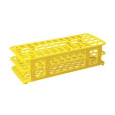 BJB092	PORTOIR PP, JAUNE, pour 40 tubes (Ø 21 mm)