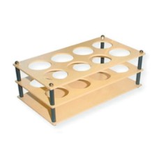 BJJ026	Portoir PVC 12 (2x6) tubes 32 mm