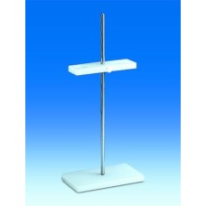 BJS501	Support p/entonnoir PP. 2 postes Socle 250x140mm