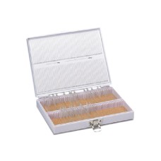 BPG508	Coffret pour rangement 100 lames76x26mm ABS blanc