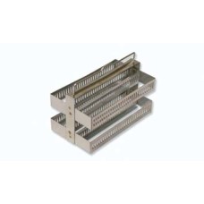  BPL028  Support en acier inox. pour 60 porte-objets Endo
