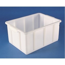 BTB012	Cuve superposable blanche 100L H.445mm  500x585
