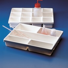 BTL002	Plateau à 5 cases en PVC  304*404*64mm