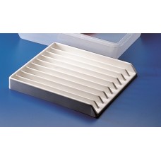 BTL003	Plateau à 9 cases de 25mm en PVC  300x355x42mm