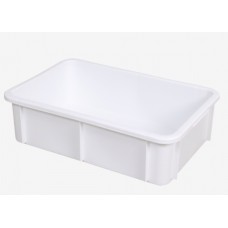 BTL037	Bac rectangulaire 25 l blanc