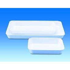 BTL511	Plateau pour instuments MF, blanc, creux, 290 x 160 x 35 mm