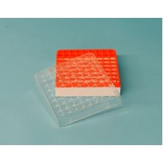  BYF018  Boîte de congélation PC p/cryotubes 81x1.8 mL, verte 