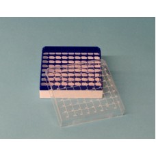  BYF020  Boîte de congélation PC p/cryotubes 81x1.8 mL, bleue 