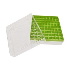 BYF027	Boîte congélation de PC p/cryotubes 81x1.8 mL, vert