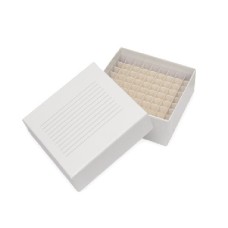 BYF084	Cryo boîte plastifié , 100 flacons 2mL, filetage intérieur