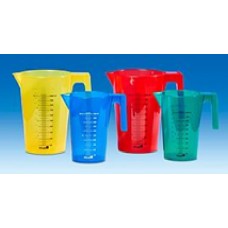 CCD515	Mesure à anse, colorée, PP, 500 ml rouge