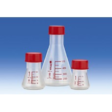 CDD503	Fiole Erlenmeyer VITLAB PMP caps/vis bague45 75ml