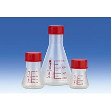 CDD505	Fiole Erlenmeyer VITLAB PMP caps/vis bague45 250ml
