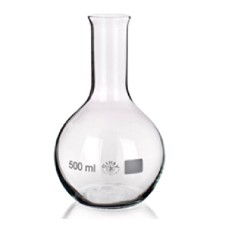 CDG013	Ballon fond plat col étroit Simax 50ml