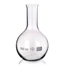 CDG018	Ballon fond plat col étroit Simax 2000ml