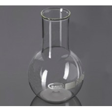 CDG029	Ballon fond plat  col large 250ml Glassco