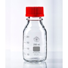 CFB006	Flacon ISO Simax cap+bague rouge 250ml