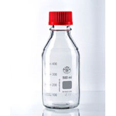 CFB007	Flacon ISO Simax cap+bague rouge 500ml