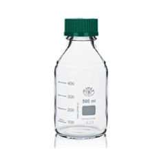 CFB042	Flacon ISO Simax  cap+bague vert 500ml