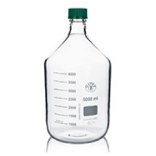 CFB046	Flacon ISO Simax  cap+bague vert 5000ml