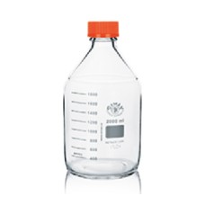 CFB054	Flacon ISO Simax  cap+bague orange 2000ml