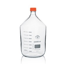 CFB059	Flacon ISO Simax  cap+bague orange 20l