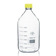 CFB065	Flacon ISO Simax  cap+bague jaune 3800ml