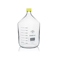 CFB069	Flacon ISO Simax  cap+bague jaune 20l