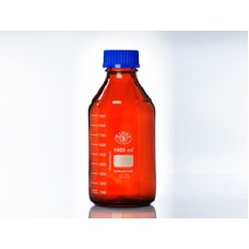 CFD005	Flacon ISO Simax BRUN c+b bleue 2000ml