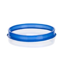 CFG043	Bague anti-goutte bleu p/flacons ISO GL45, Simax
