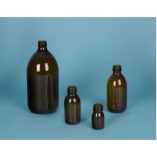 CGG011 : Flacon verre brun 250 ml DIN 28 
